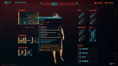 Faster Agaou And Bleu Fang at Cyberpunk 2077 Nexus - Mods and community