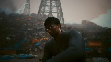 Hideo Kojima in the pixels at Cyberpunk 2077 Nexus - Mods and community