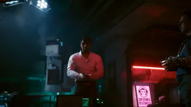 Hideo Kojima in the pixels at Cyberpunk 2077 Nexus - Mods and community