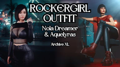 Nola Dreamer x Aquelyras - rockergirl outfit - Archive XL