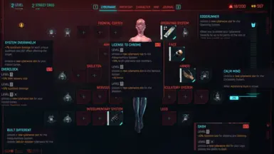 Cyberware-Ex - Andy's Custom Perks Description