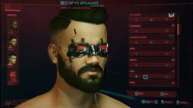 Pack 2: Eye Cyberware Goggles