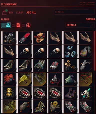 T1 CYBERWARE STORE at Cyberpunk 2077 Nexus - Mods and community