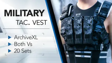 Military Tactical Vest - ArchiveXL