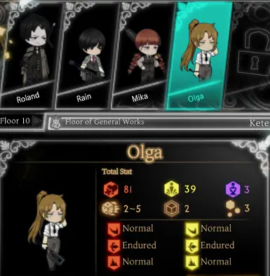 Rain, Mika, Olga