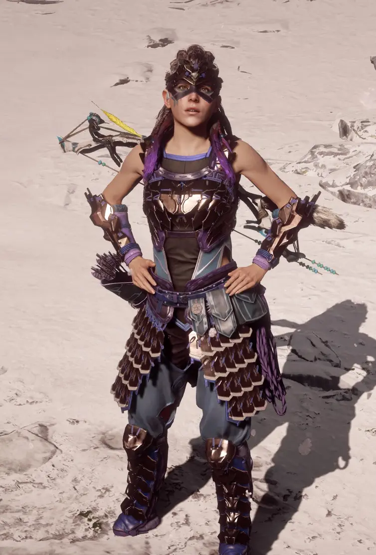 Alternate Armour Colours for Aloy at Horizon Zero Dawn Nexus