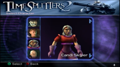 Candi Skyler reskinned like TS1's Spaceways Stewardess