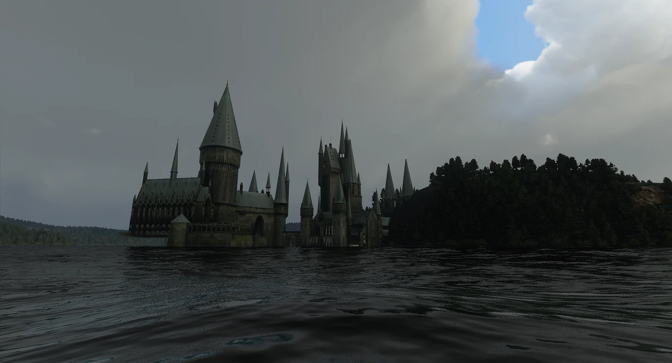hogwarts legacy hogwarts valley landing platforms