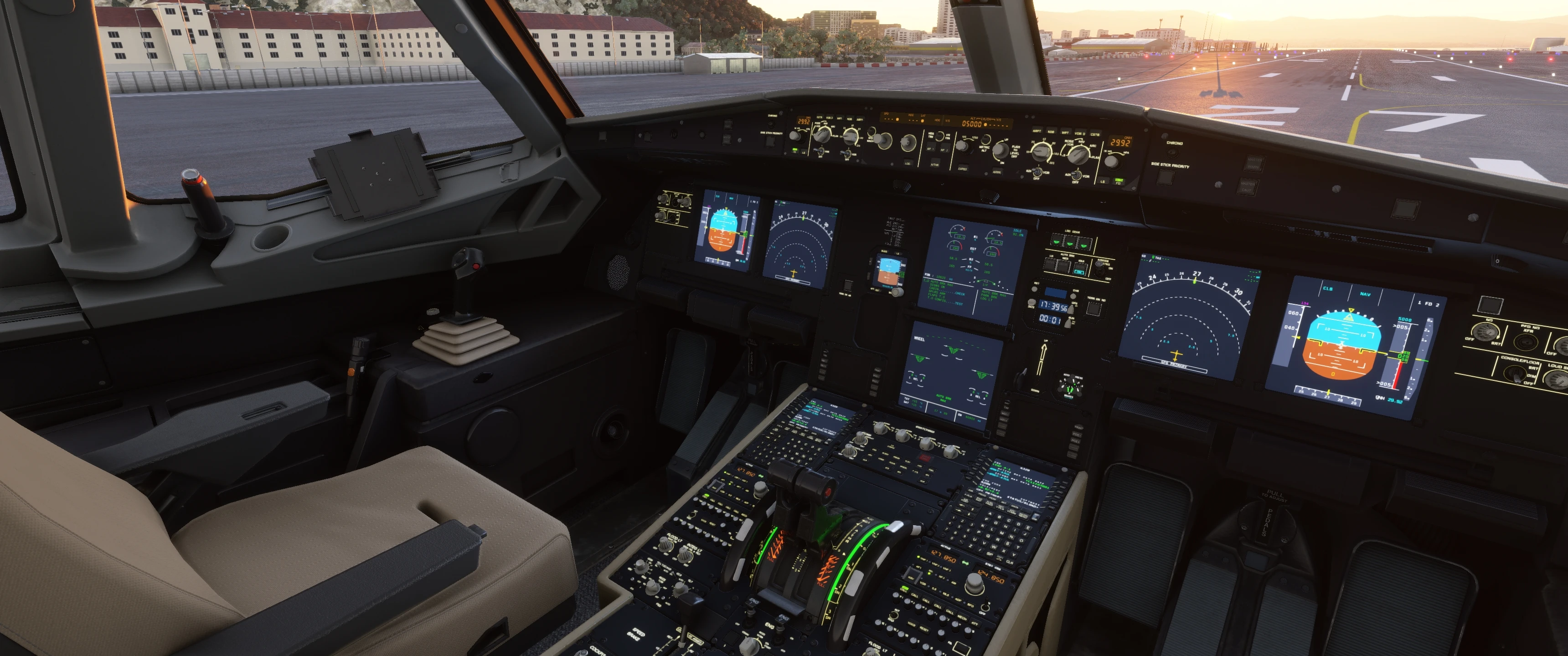 flight sim cockpit