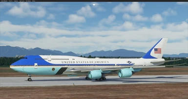 United States Boeing 747-8i Air Force One (BROKEN)