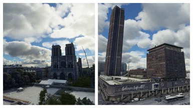 Notre Dame de Paris (After Fire) - Montparnasse quarter 3D Photogrammetry