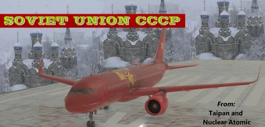 Airbus a320 skin - Soviet Union (CCCP) (USSR)