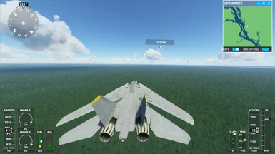 Supersonic F14 Mach 1.5