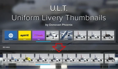 U.L.T. - Uniform Livery Thumbnails for Livery Megapack