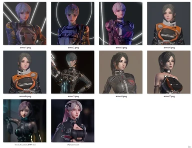 Female Armor Portraits