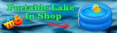 Portable Lake In Shop