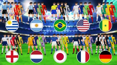 Player Faces and Team Kits ID List at Captain Tsubasa: Rise of New  Champions Nexus - Mods and Community