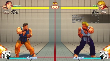 Ryu and Ken Dragon Ball Colors