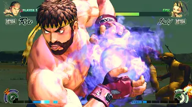 Super Street Fighter IV MOD:Ryu Street Fighter II Victory(ANIME) 