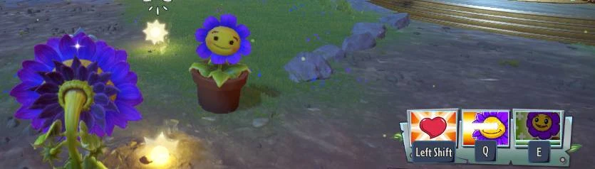 Shrinking Violet Sunflower [Plants vs. Zombies: Garden Warfare 2] [Mods]