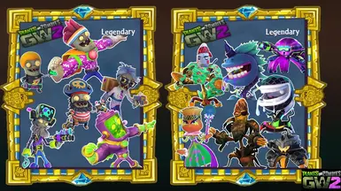 All legendary and Special Characters