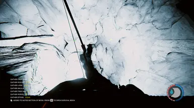 The flashlight becomes this bright when combined with the Modern Bow