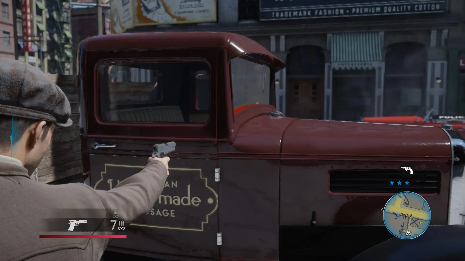 Semi-Auto Pistol 1911 Silver and Black Retexture at Mafia: Definitive ...