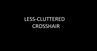 Less-cluttered Crosshair