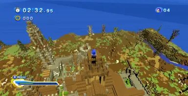 Sonic Generations Stage Mod - Minecraft Castle