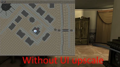 Map without UI upscale
