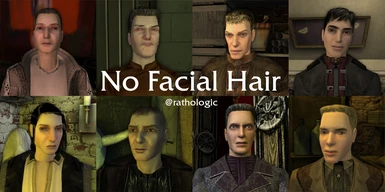 No Facial Hair