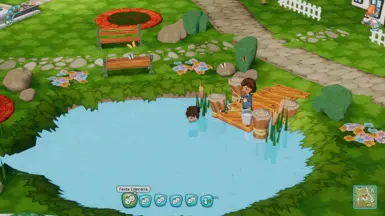 MySims - Any Sim Can Go Fishing