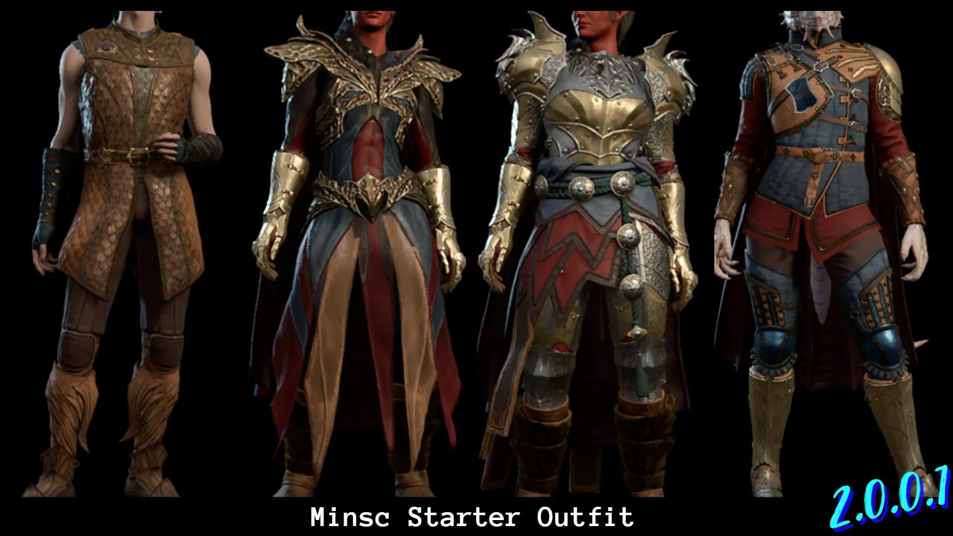 P4 NPC and Outfit Inspired Dyes (Character Class and Outfit Dyes) at ...