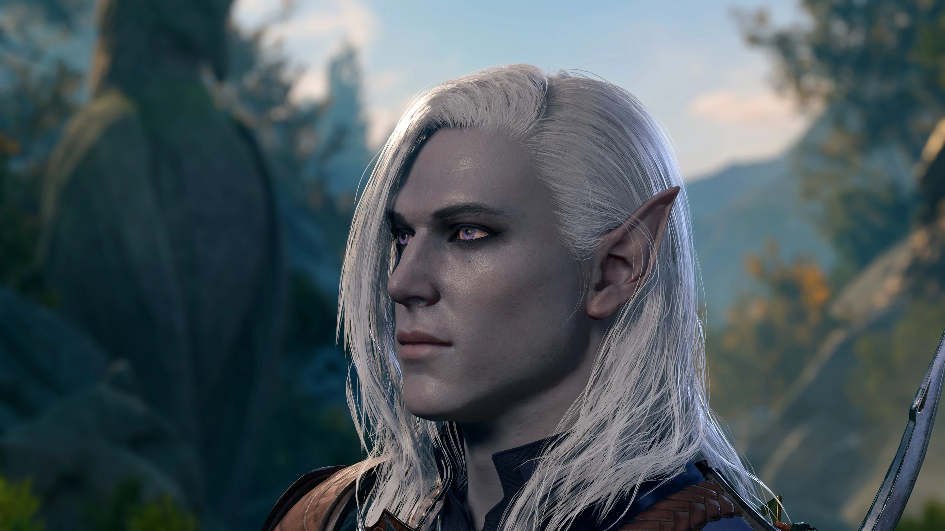 White Hair White Lashes - EA Creation Preset Overwrite at Baldur's Gate ...