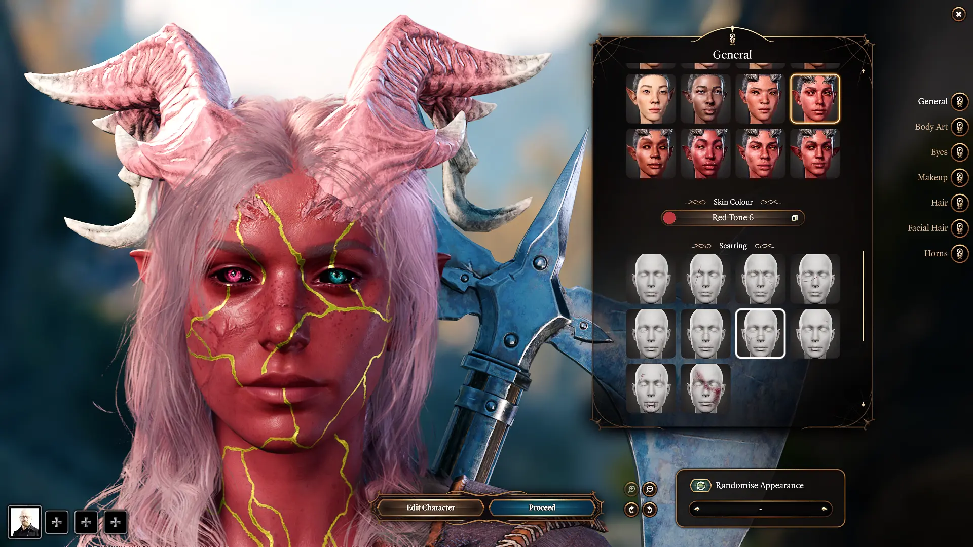 Angel Scar and make up at Baldur's Gate 3 Nexus - Mods and community