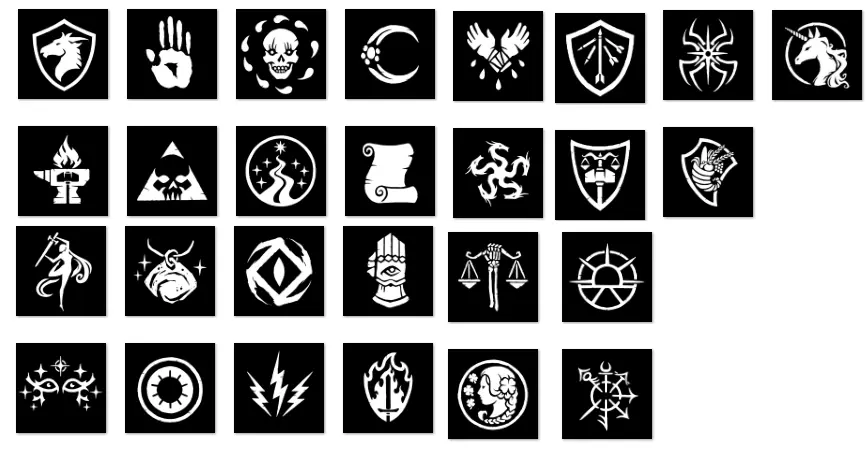 Bg3 Texture Stamps - Modder's Resource - Skeletons And God Symbols At 