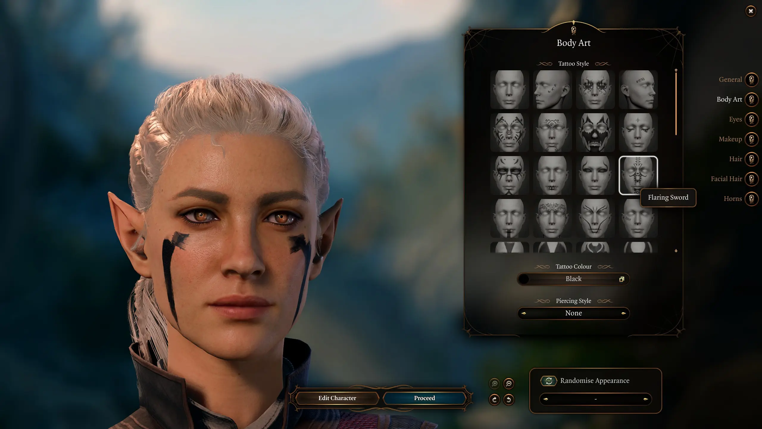 Homebrew Face Tattoos at Baldur's Gate 3 Nexus - Mods and community