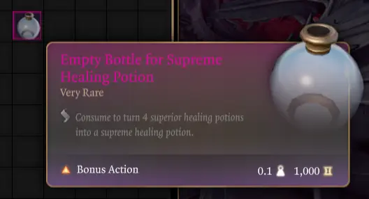 Upgrade healing potions at Baldur's Gate 3 Nexus - Mods and community