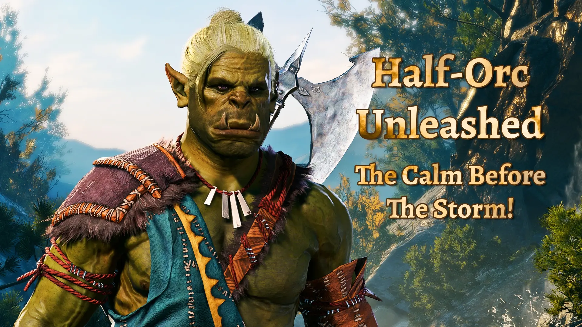 Half Orc Unleashed At Baldur S Gate 3 Nexus Mods And Community   559 1691169100 290727978 