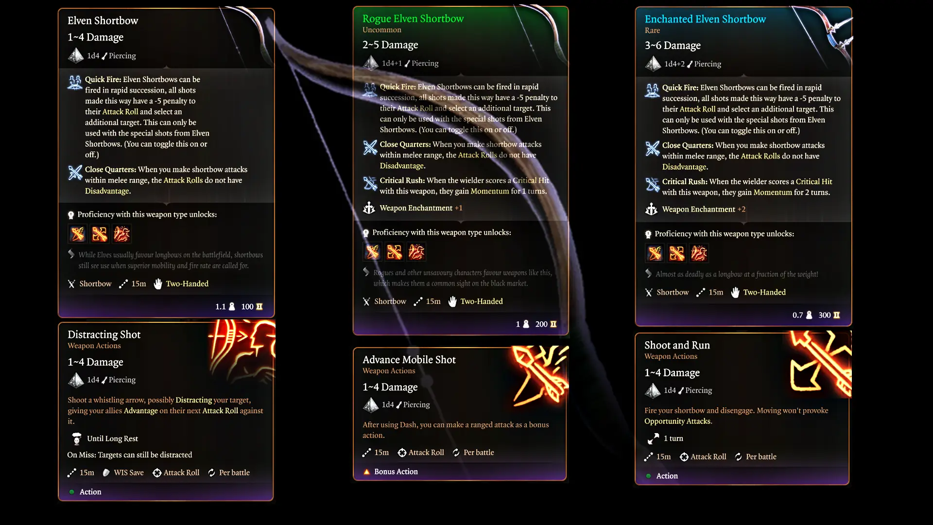 Elven Weaponry - Shortbows at Baldur's Gate 3 Nexus - Mods and community