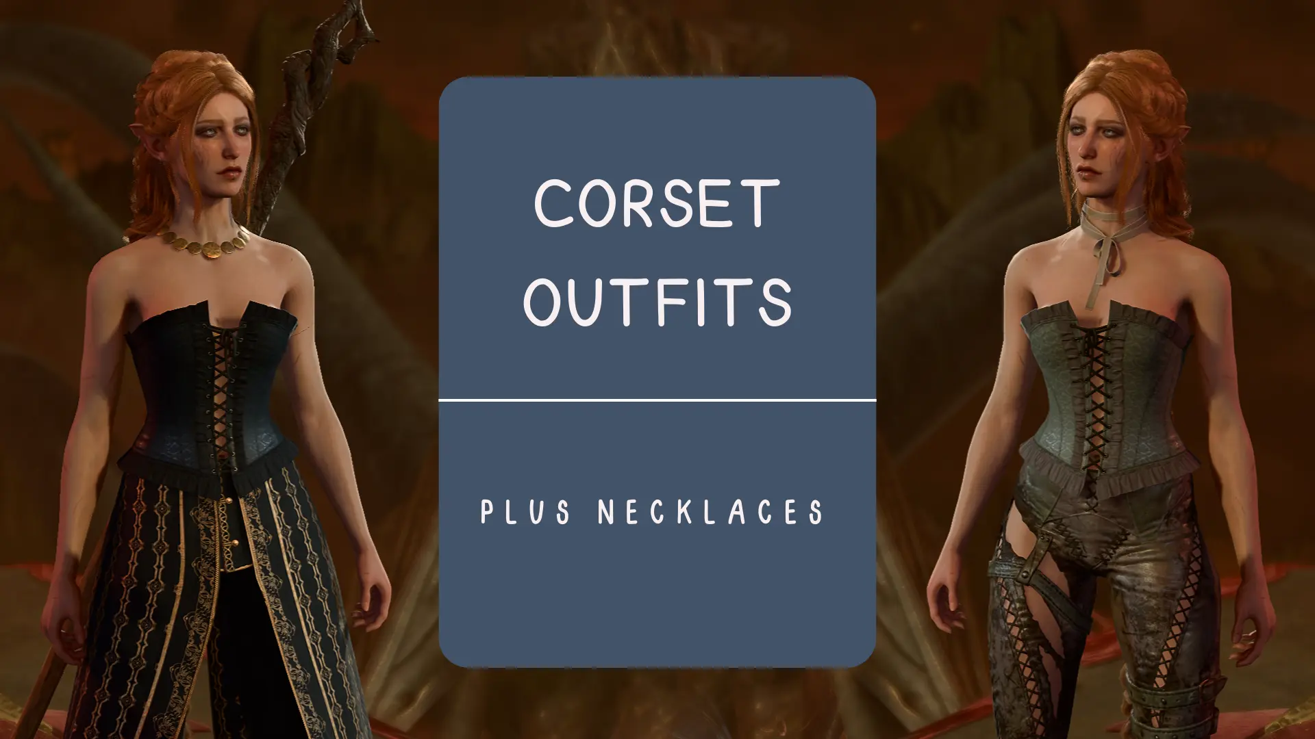 Corset Outfit Variations at Baldur's Gate 3 Nexus - Mods and community