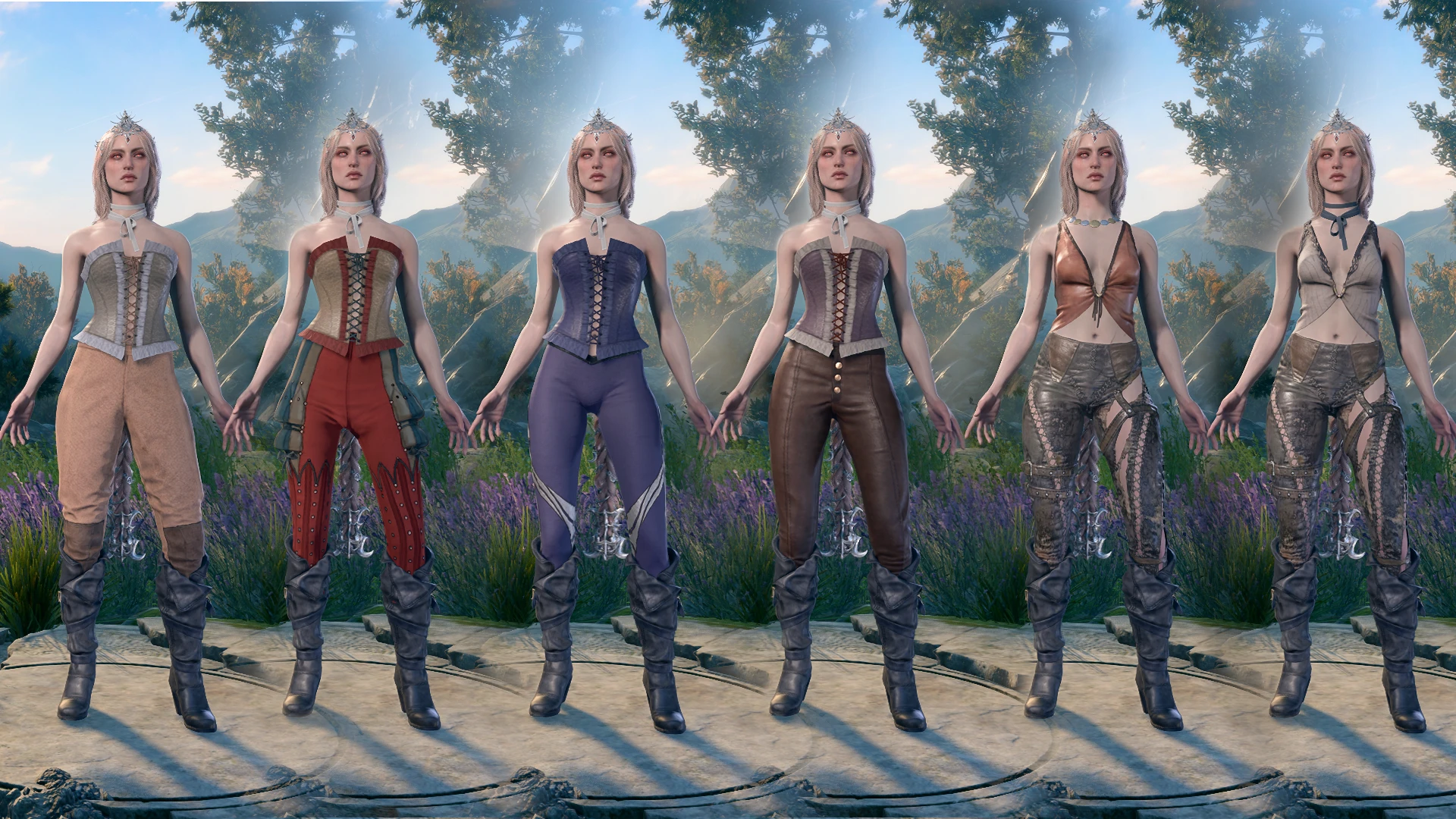 Cherrshen's Corset Outfit at Baldur's Gate 3 Nexus - Mods and