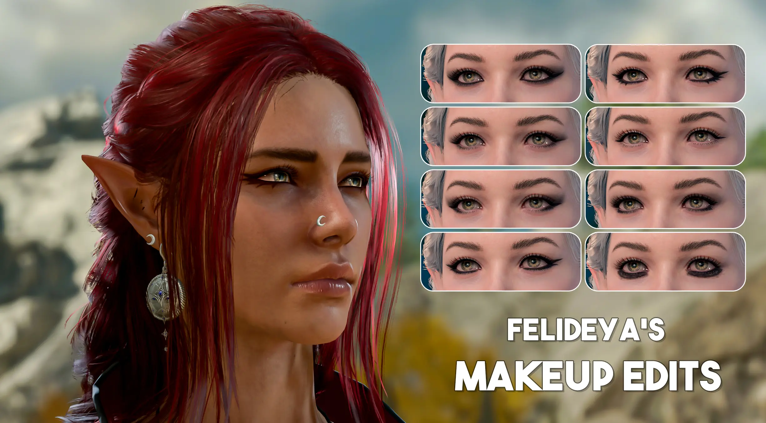 Felideya's Makeup Edits at Baldur's Gate 3 Nexus - Mods and community