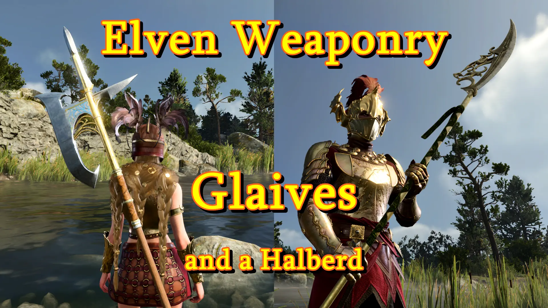 Elven Weaponry - Glaives at Baldur's Gate 3 Nexus - Mods and community