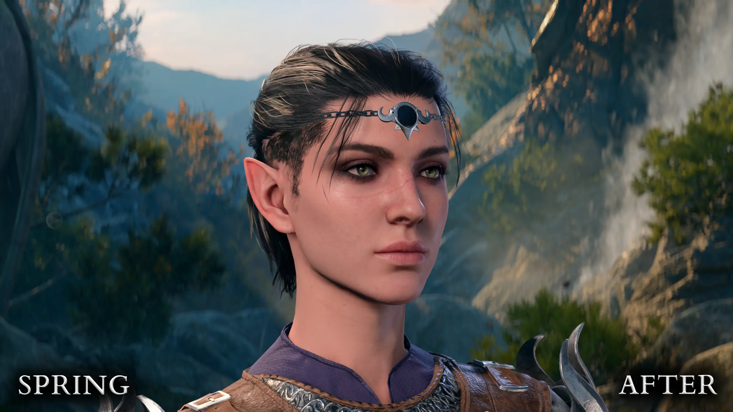 Undercut Bun Hairstyle for Shadowheart at Baldur's Gate 3 Nexus - Mods ...