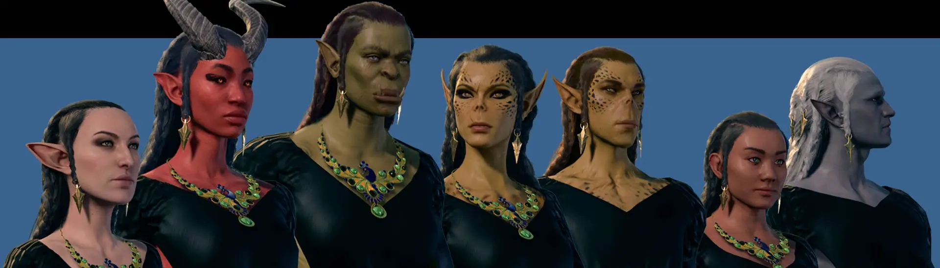 Early access (datamined) nightsong-umberlee hairstyle at Baldur's Gate ...