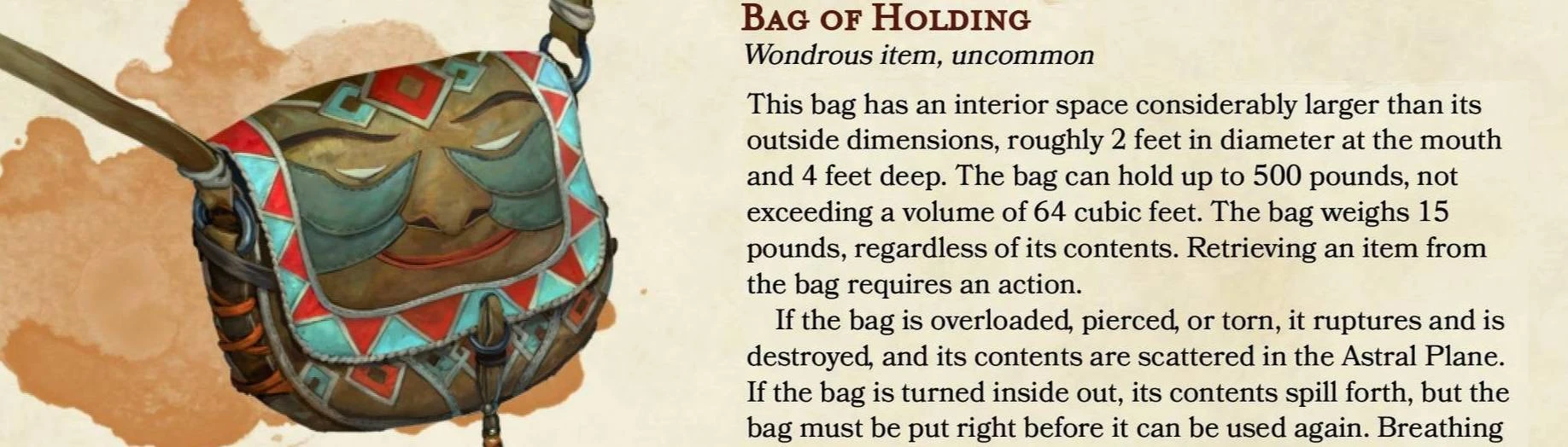 The Bag of Holding