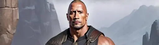 The Rock as Halsin at Baldur's Gate 3 Nexus - Mods and community