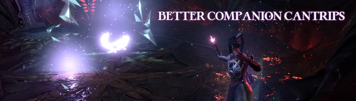 Better Companion Cantrips at Baldur's Gate 3 Nexus - Mods and community