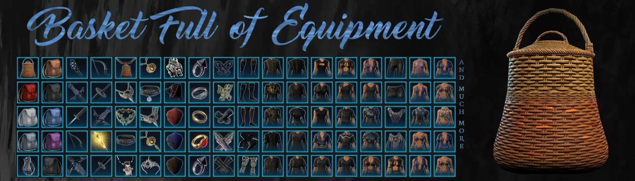 Basket Full of Equipment. SFW version at Baldurs Gate 3 Nexus - Mods and  community